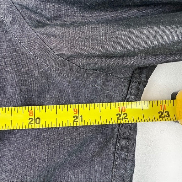 Men's Strellson Grey Shaped Fit Button Down Shirt - Picture 6 of 10